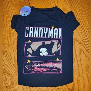 ✨️🐾NEW Candyman Dog Tshirt Med